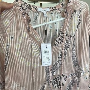 Reiss Hailey Paisley Print Blouse Brand New
